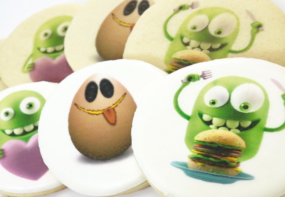 Printed Cookies, Edible Inks