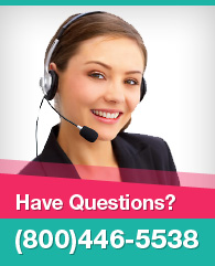 Our customer service is available 24/7. Call us at (800) 446-5538.